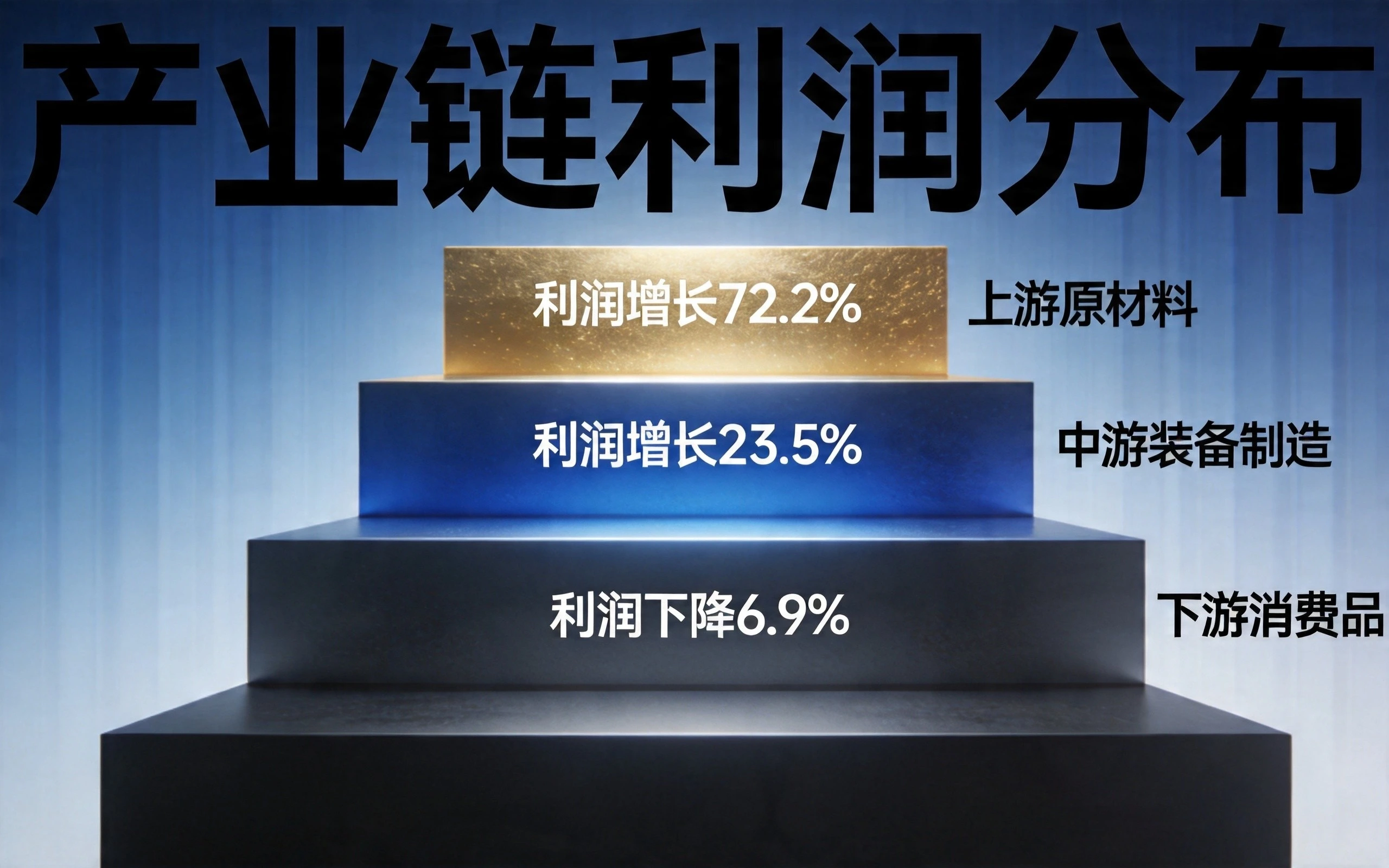 一季度行业利润结构分析：上中下游利润分布与产业格局演变