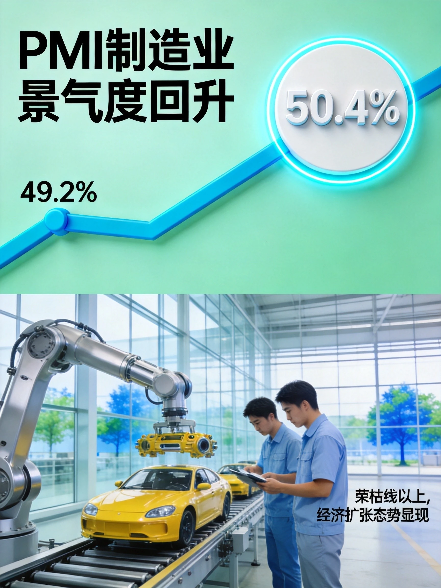 制造业PMI重回扩张区间 内需修复信号进一步明确