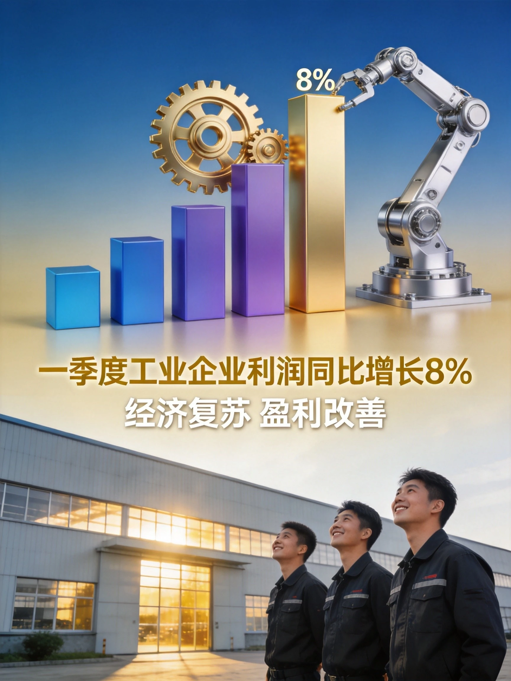 2026年一季度工业企业利润同比增长8%：结构优化与复苏成色的多维审视