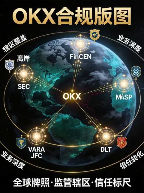OKX全球牌照版图全景扫描：合规交易所的标准它达标了吗？