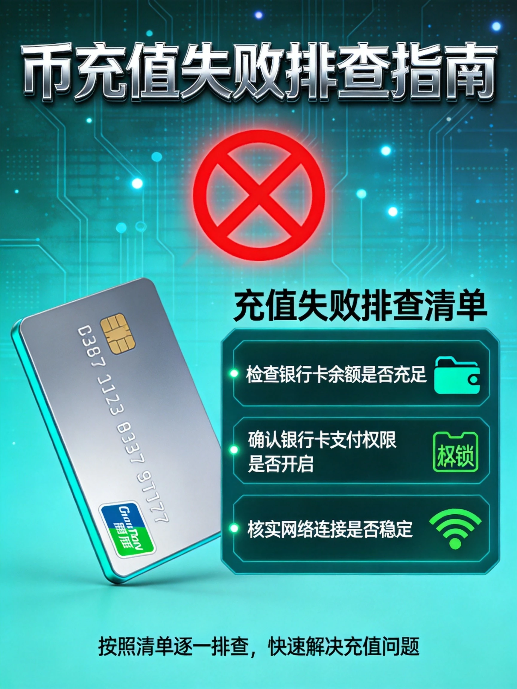 币安法币充值失败排查