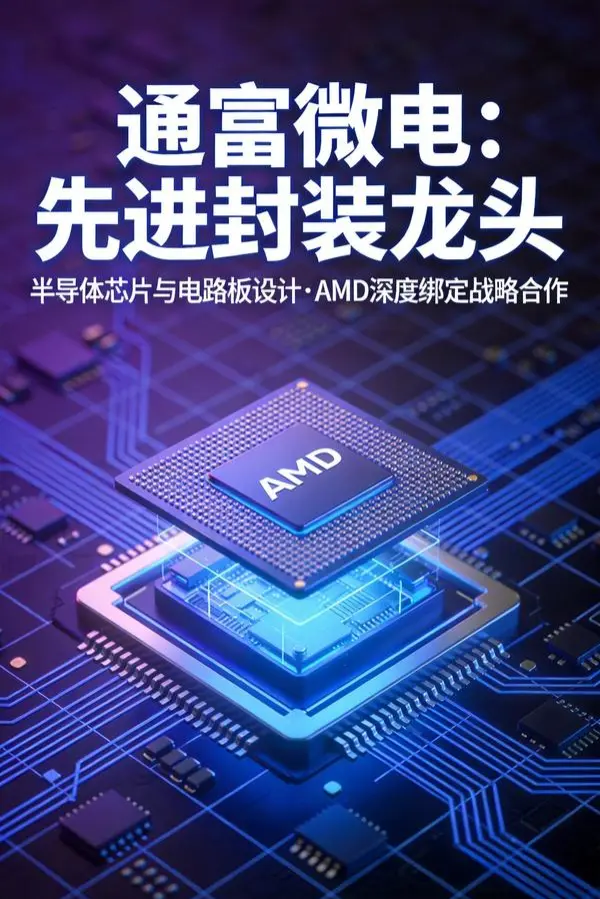 通富微电深度分析：AMD深度绑定下的先进封装龙头成长密码