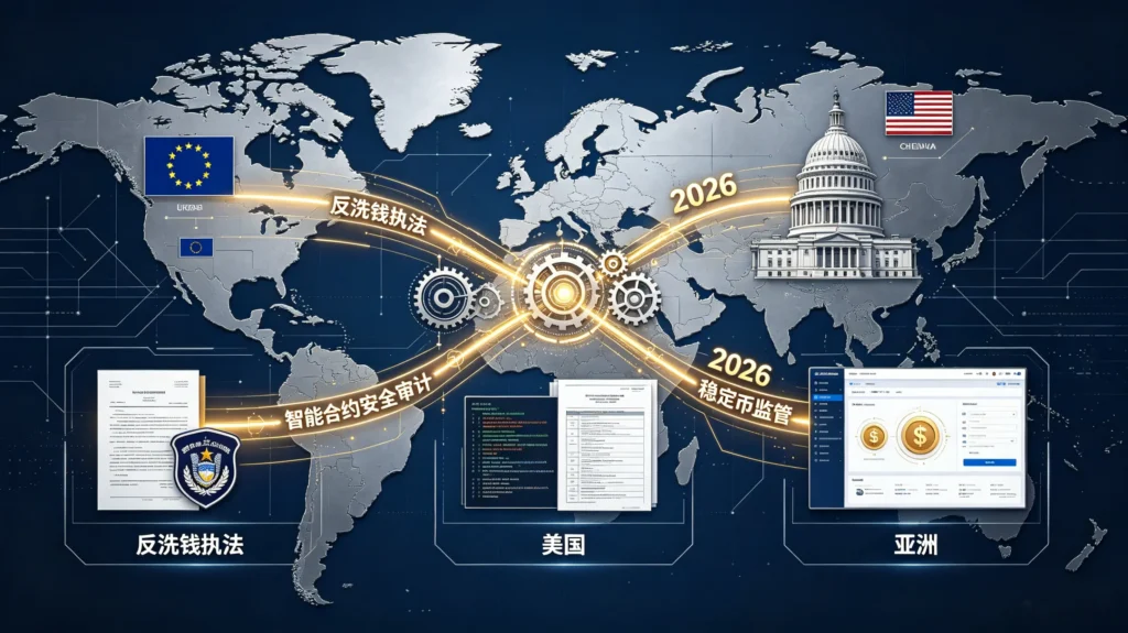 关于2026年全球加密货币监管从 “空转” 到 “落地” 的插图