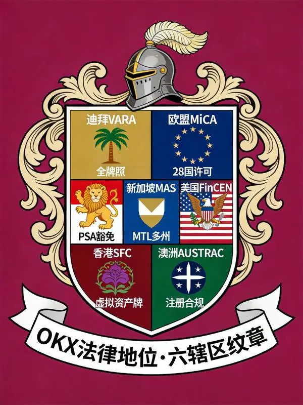 多地监管框架下OKX法律地位与权责分析——2026年六大法域深度拆解