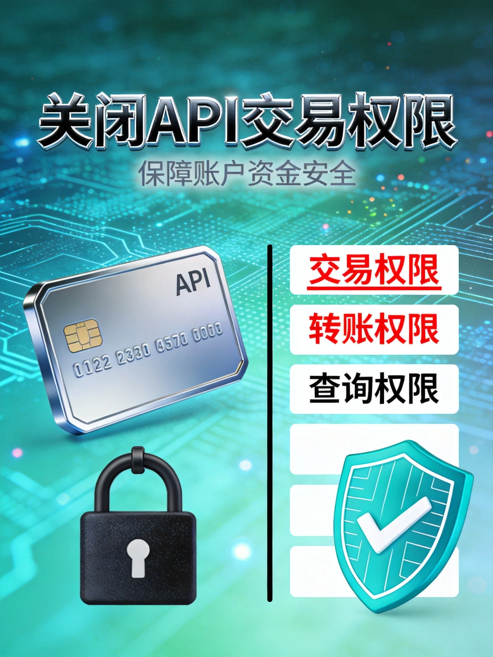 币安关闭API交易权限