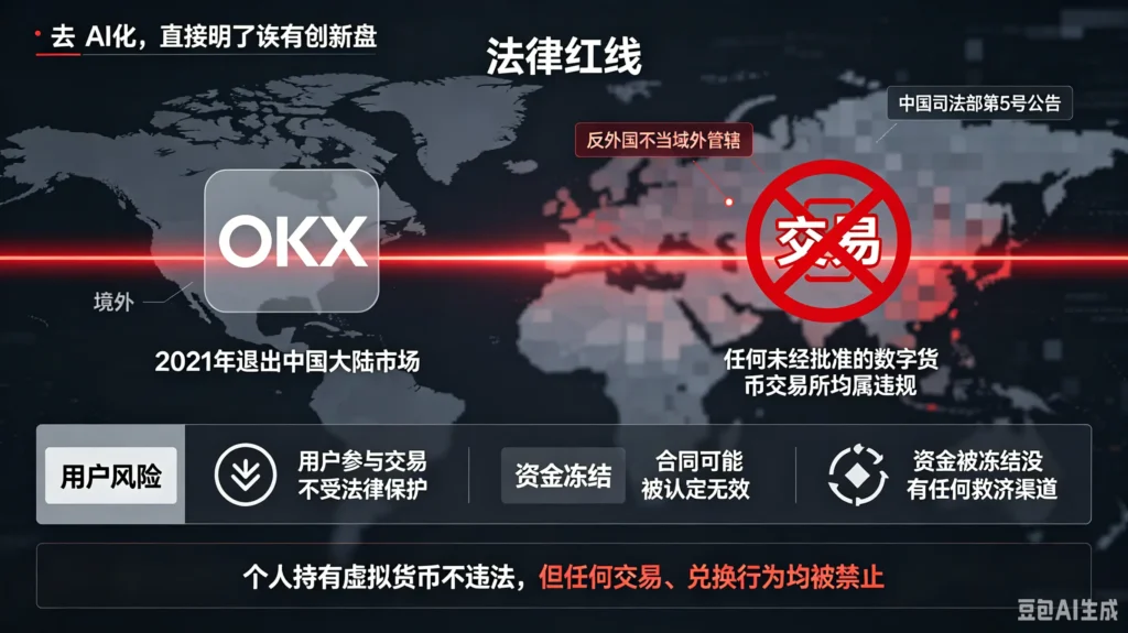 关于 OKX 在中国大陆法律地位的插图