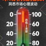 什么是加密货币市场情绪指数 红绿温度计恐惧贪婪指数,0-100刻度,橙红色金融心理