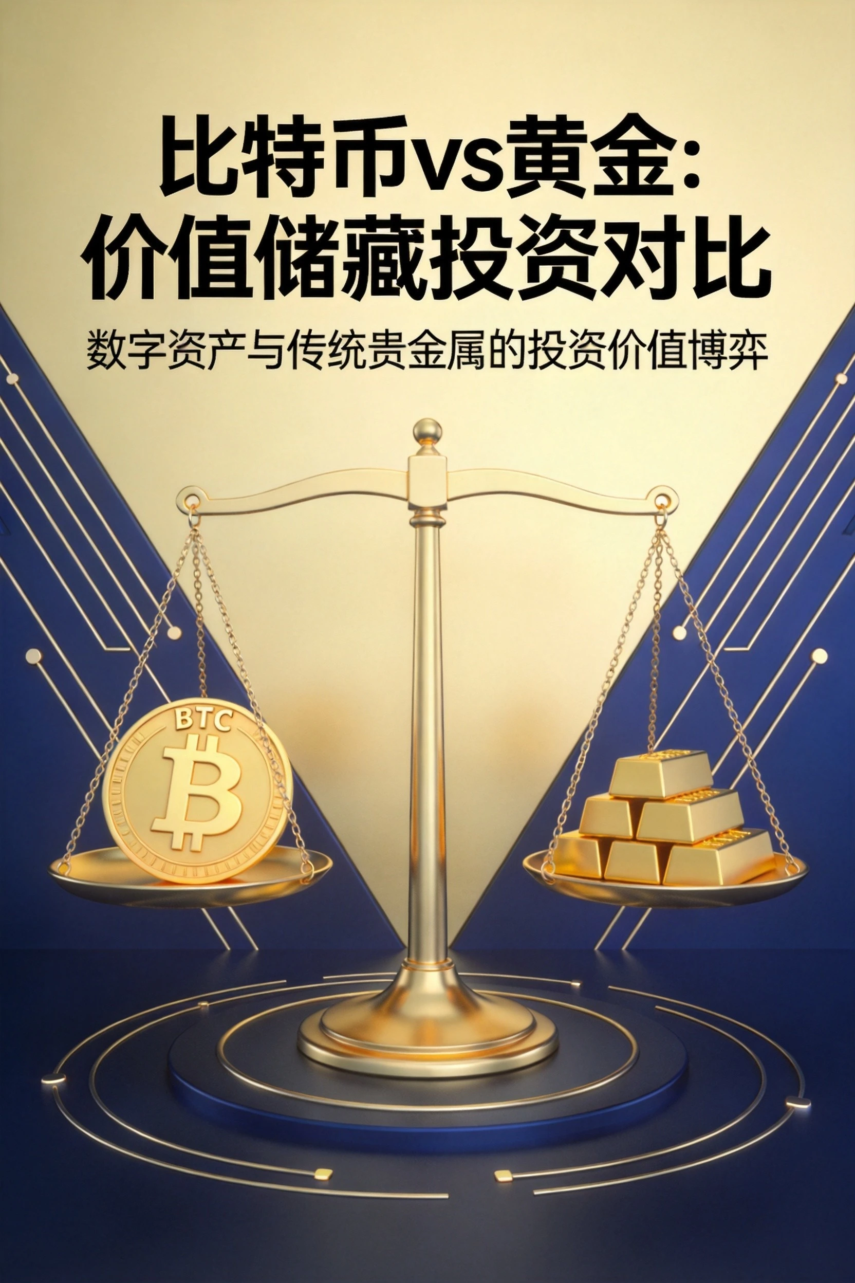比特币和黄金哪个更适合长期持有