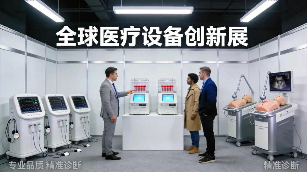 迈瑞三大业务线全景:监护、体外诊断与超声的国际化展台