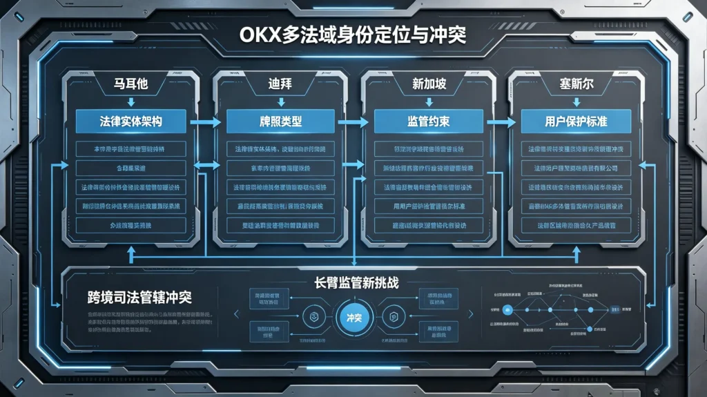 OKX 多法域身份定位与冲突