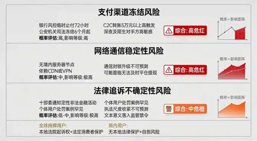 法律风险暴露评估矩阵风格