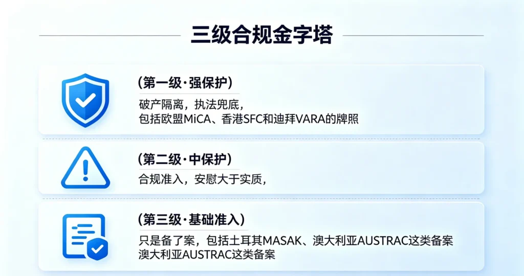 三级合规金字塔风控示意图
