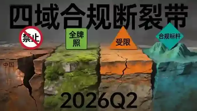 法槌敲击+法域合规矩阵的构图