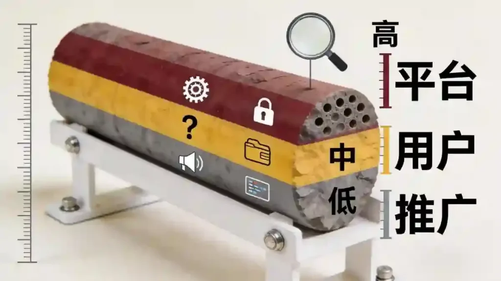 三层法律责任岩芯剖面