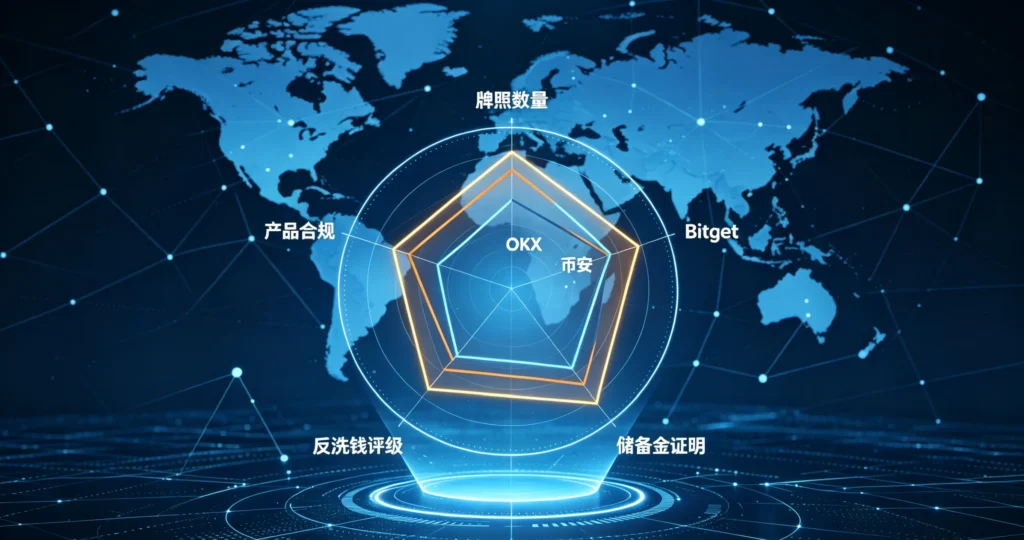OKX 币安牌照对比图表