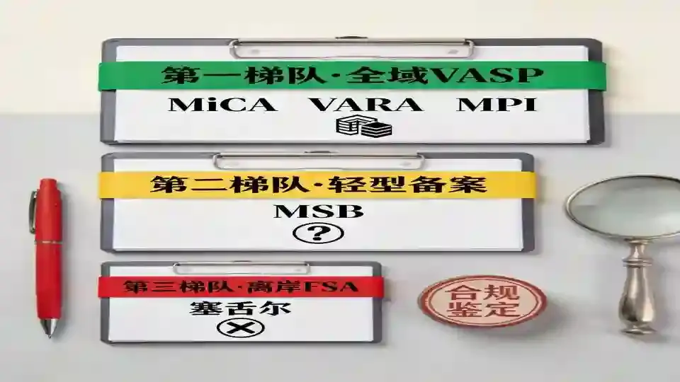 三梯级牌照鉴定档案夹
