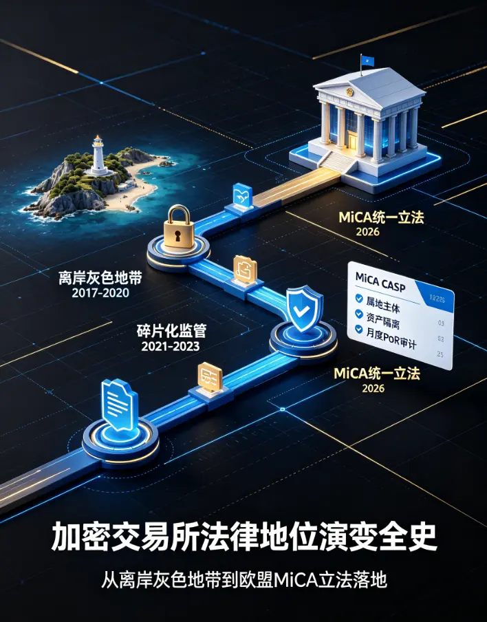 加密交易所法律地位演变全史
