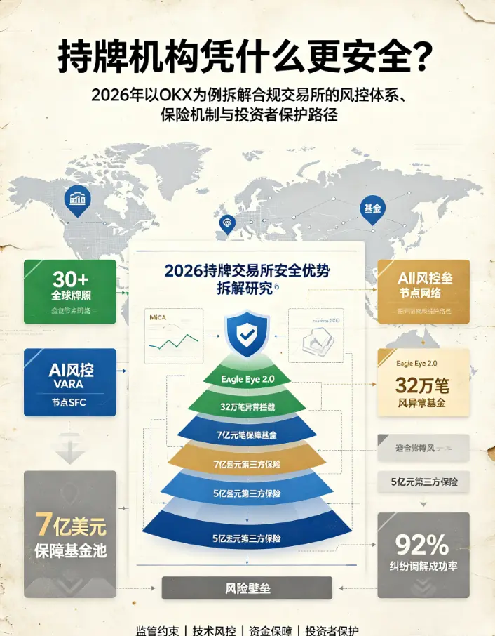持牌机构凭什么更安全？2026年以这家交易所为例拆解合规交易所的风控体系、保险机制与投资者保护路径