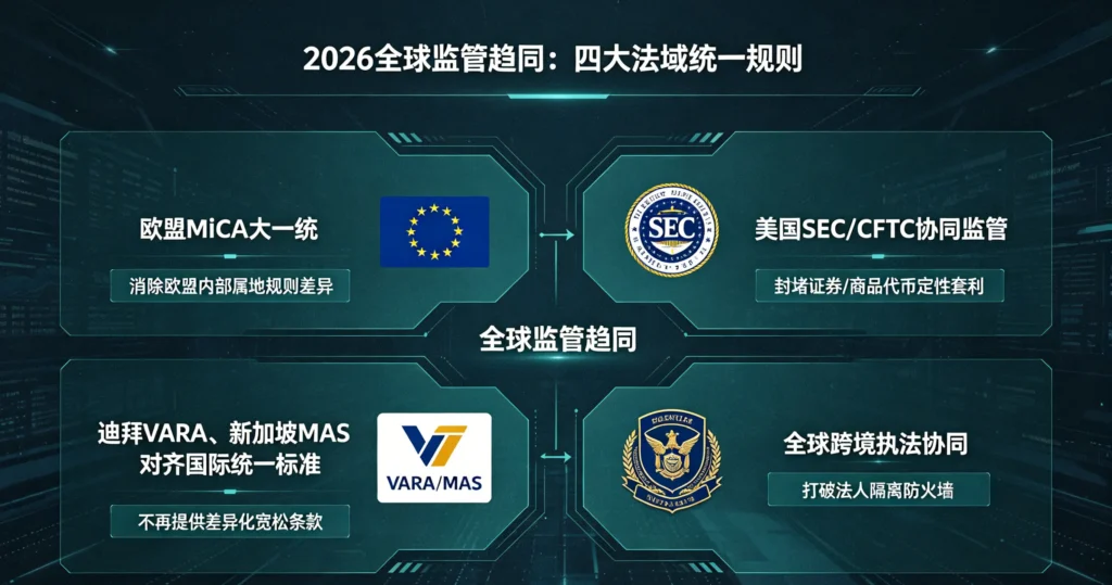 全球加密监管套利路径拆解图