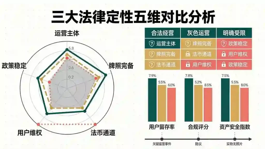 三大定性五维对比矩阵