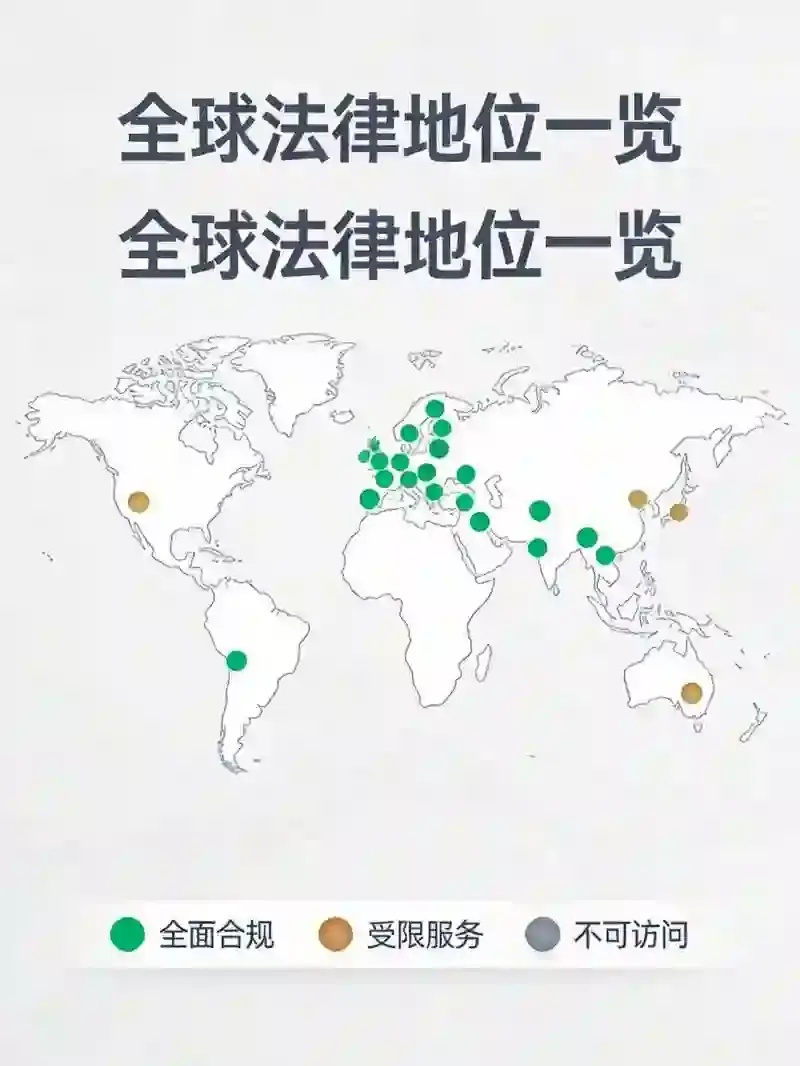 欧亿全球法律地位一览：2026年哪些国家能用、哪些被禁，这张表说清了