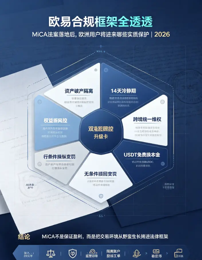 合规框架全透视：MiCA法案落地后，欧洲用户将迎来哪些实质保护？
