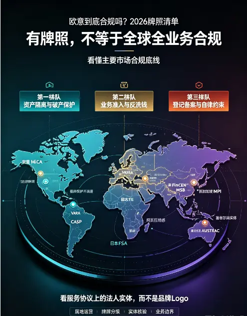 欧亿到底合规吗?用一份全球牌照清单看懂OKX在主要市场的合规底线